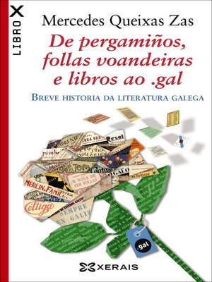 cover image of De pergamiños, follas voandeiras e libros ao .gal